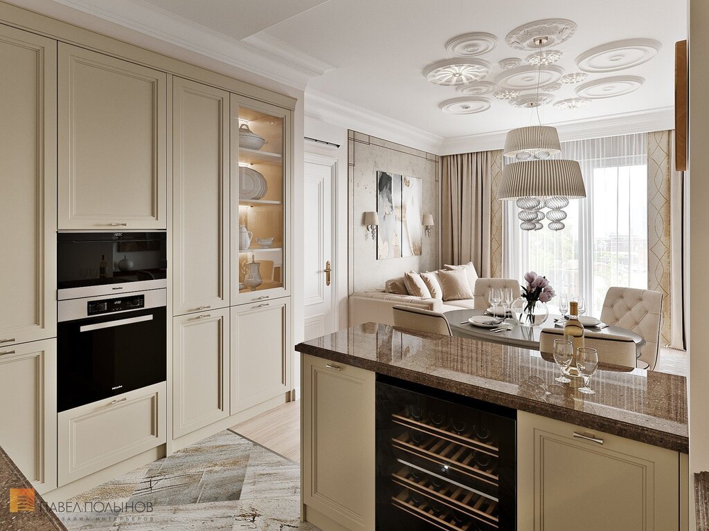 A kitchen in classic style