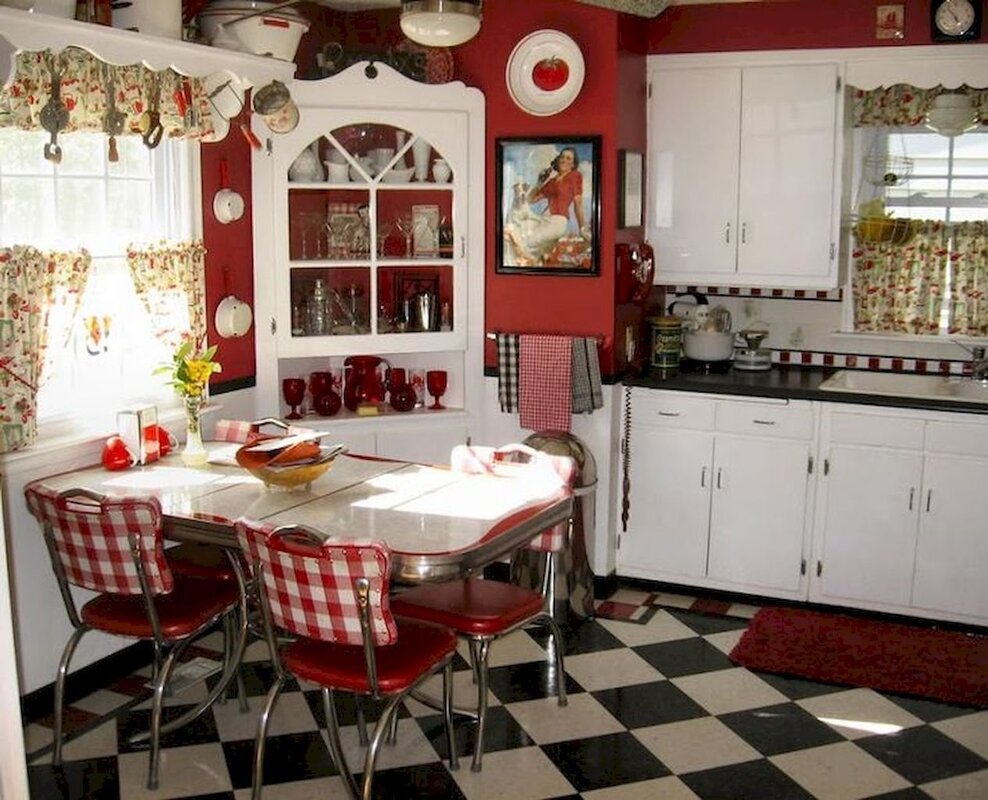 Retro style kitchen