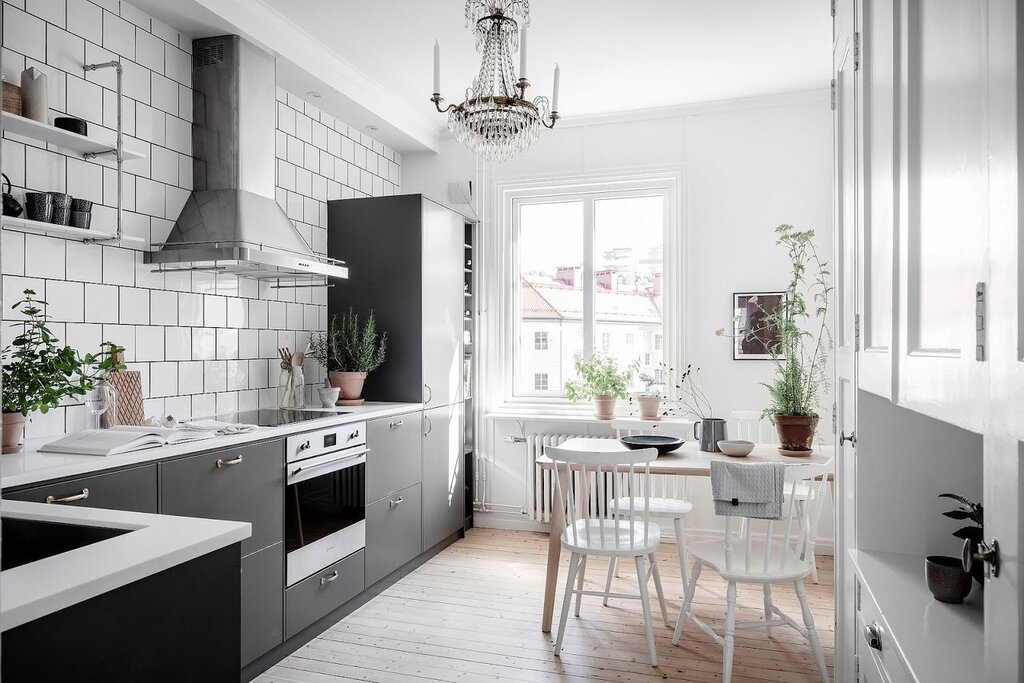 Scandinavian-style kitchen