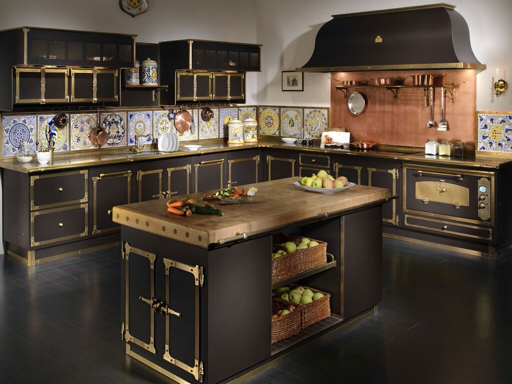 Steampunk style kitchen