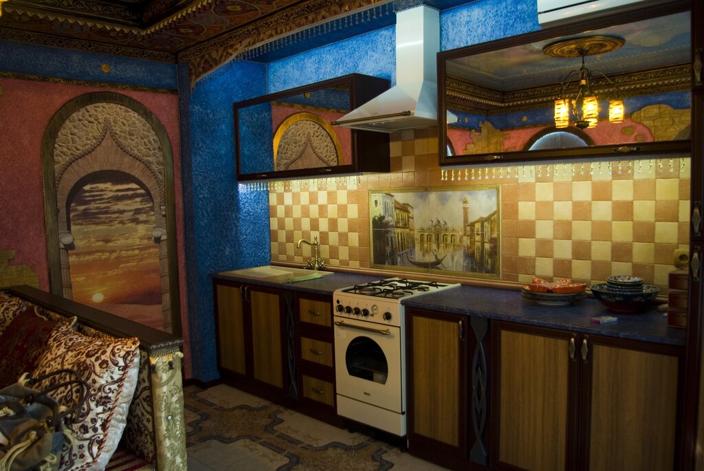 Kitchen in Uzbek style