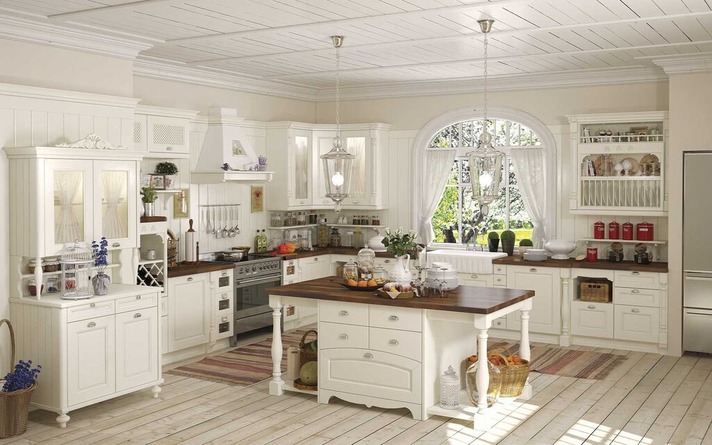 Provencal-style kitchen sets 18 фото