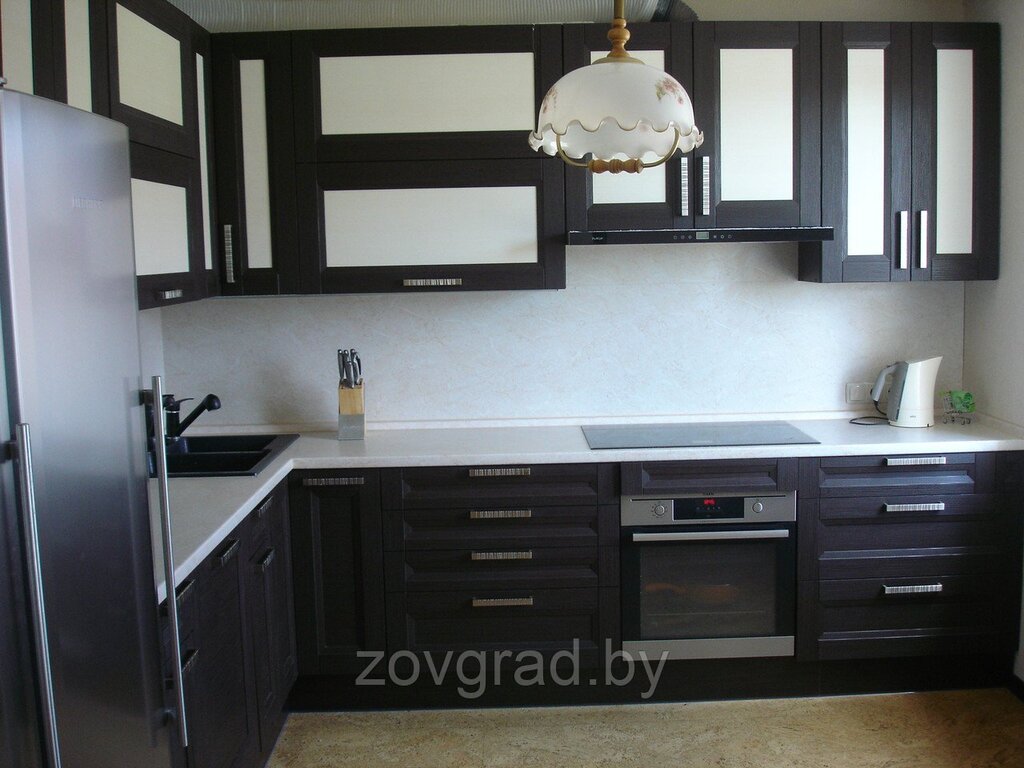 Kitchen set in wenge color