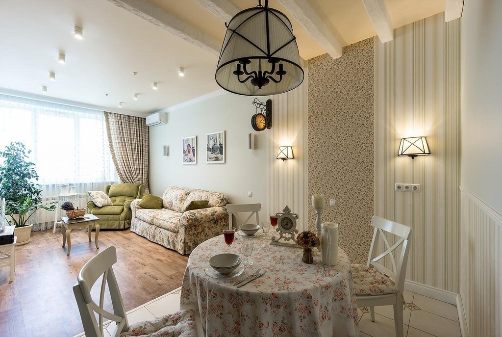 Studio apartment in Provence style 40 фото