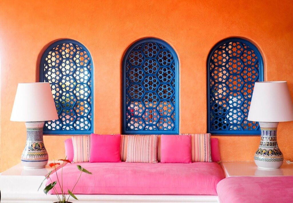 Apartment in Moroccan style