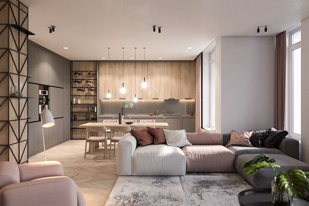 Apartment in a modern style