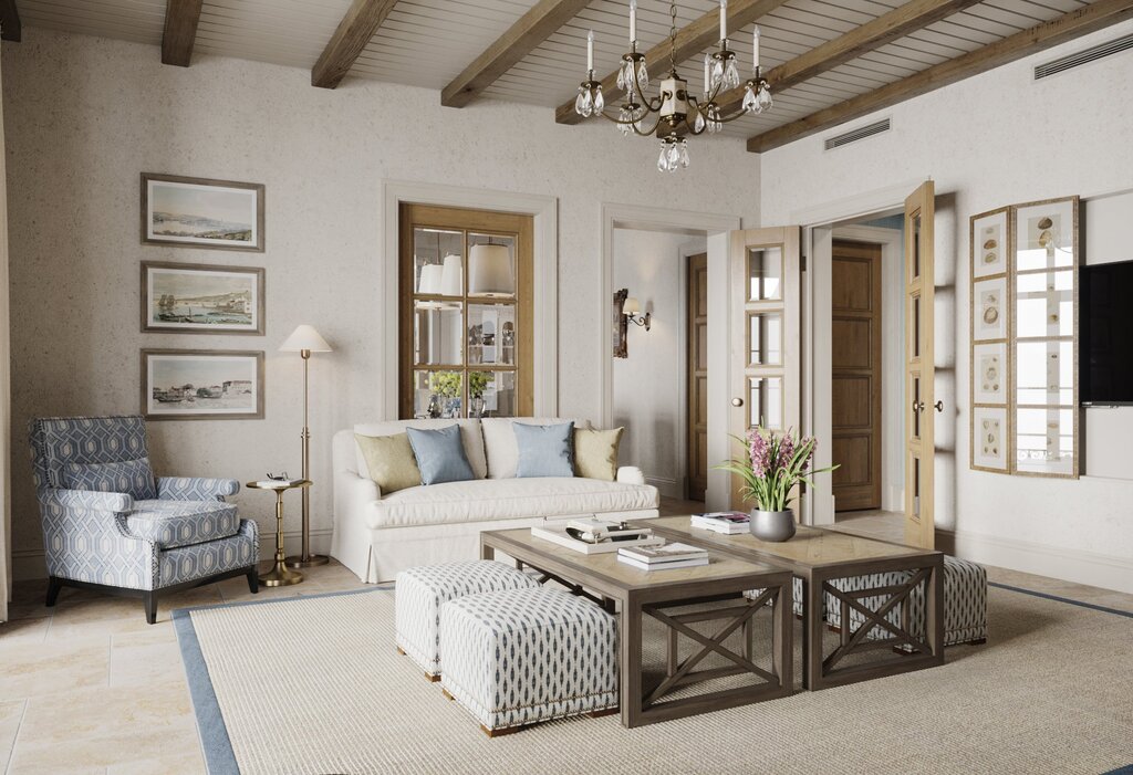 Apartment in Mediterranean style