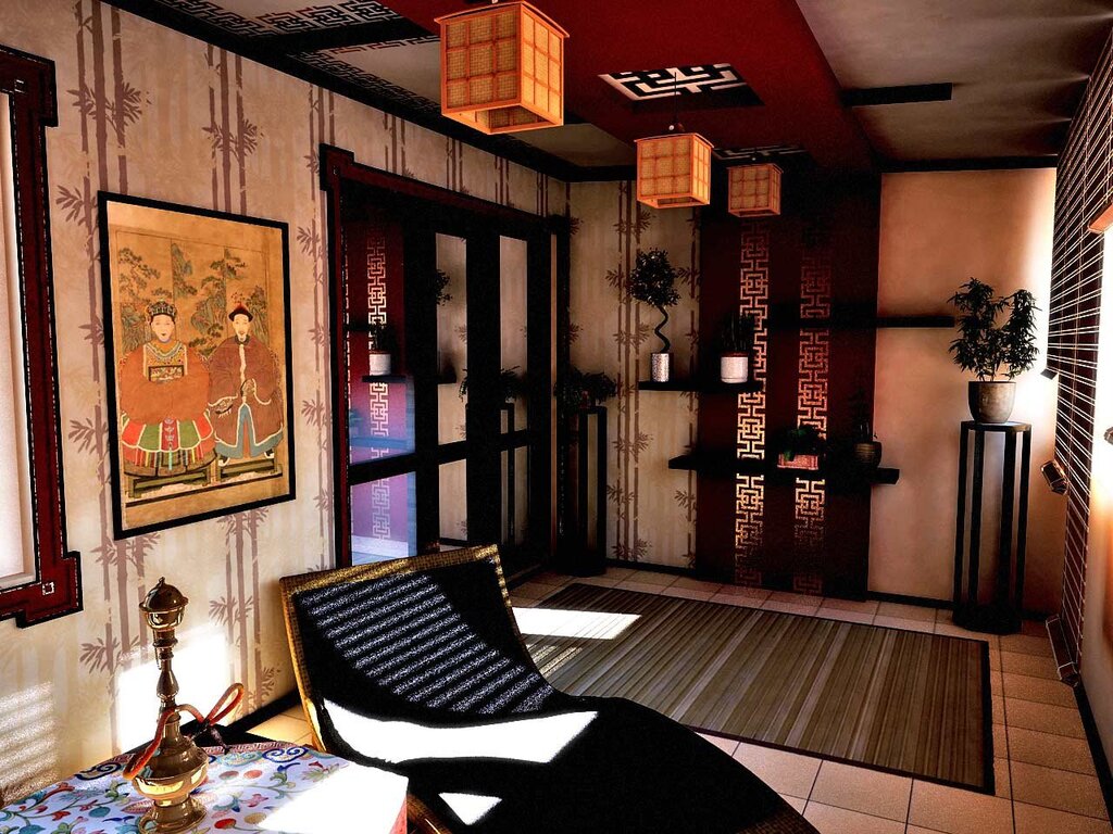 An apartment in Japanese style