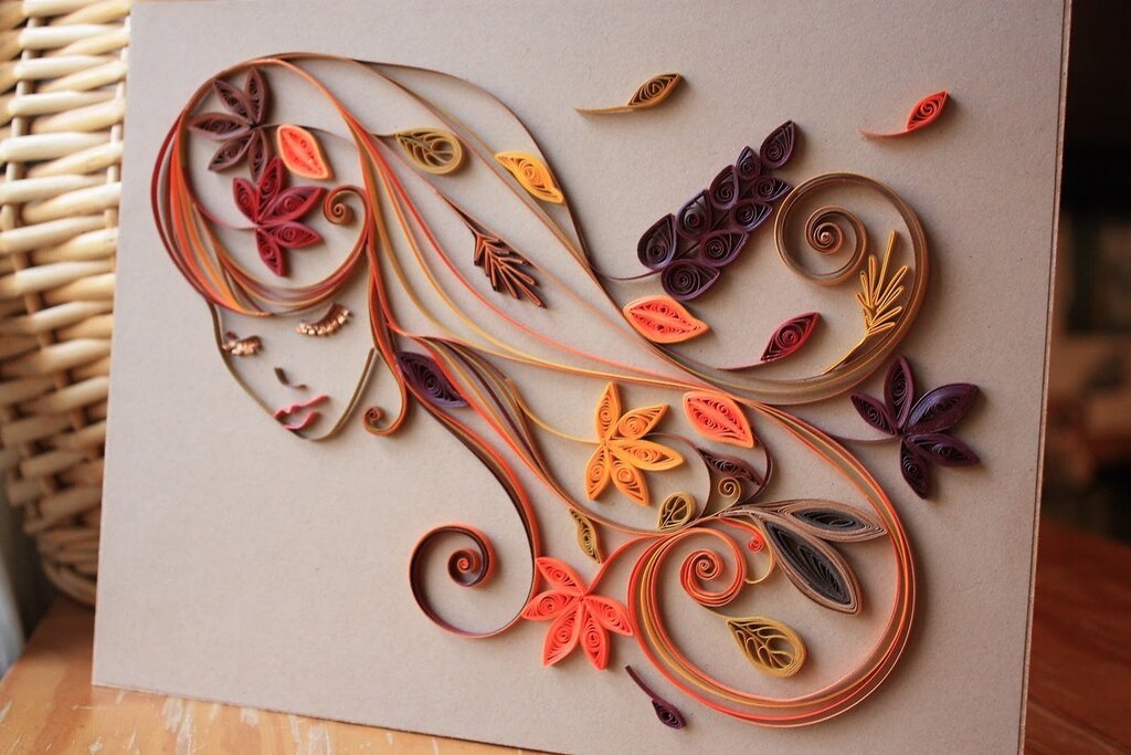 Quilling panel