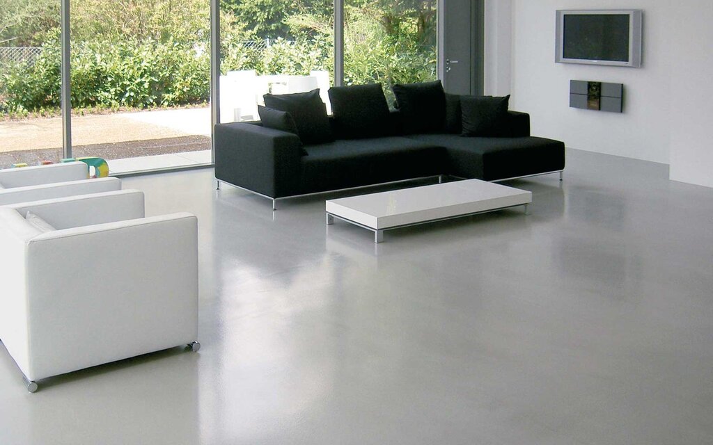 White glossy laminate