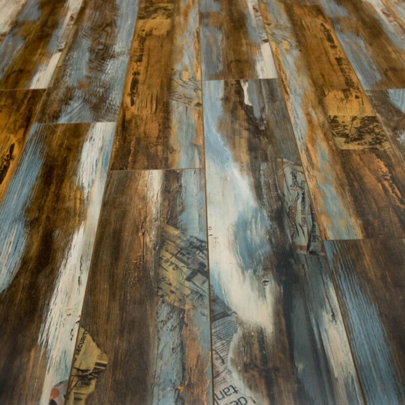 Laminate with an antique finish 27 фото