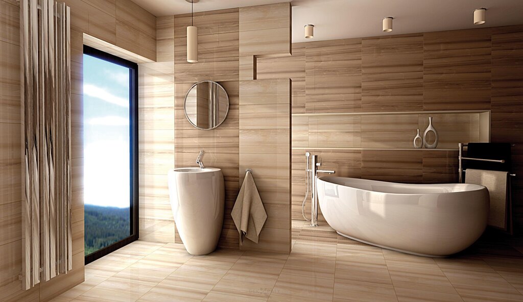 Laminate in the bathroom