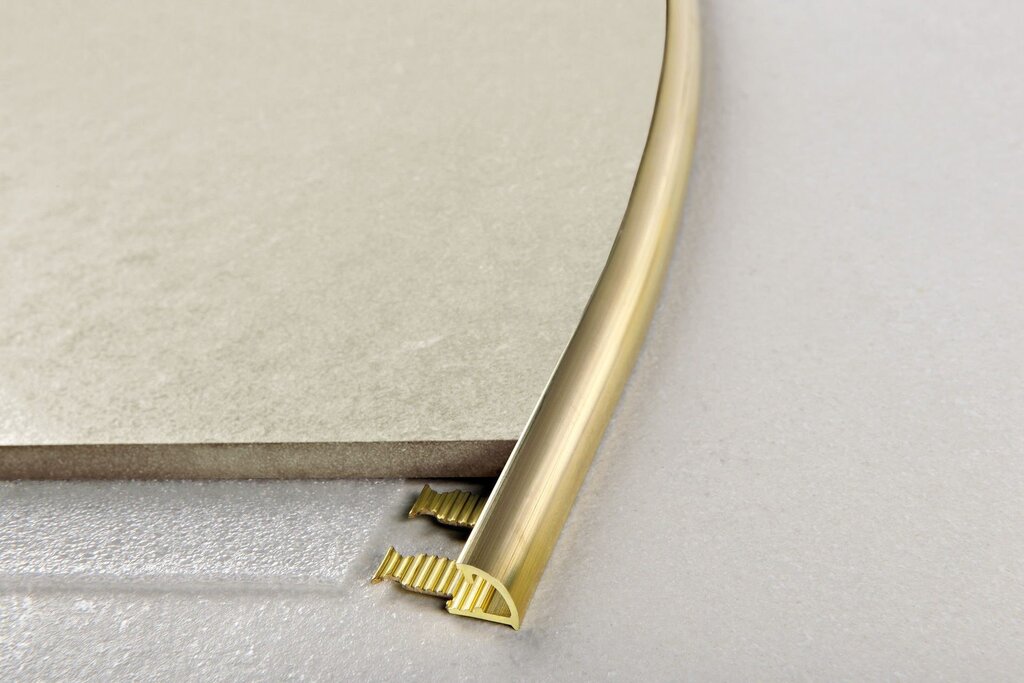 Brass inserts for tiles 5 фото