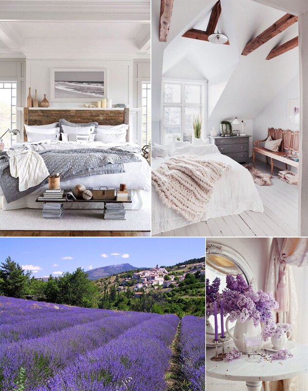 Lavender walls