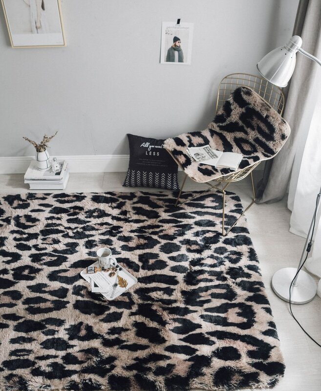 Leopard rug