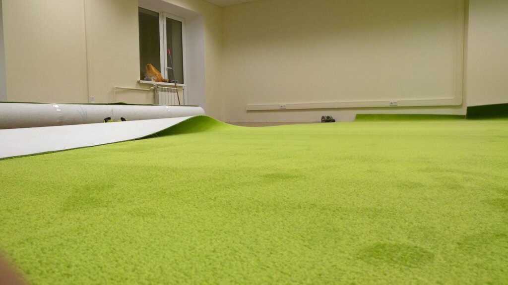 Linoleum that looks like grass