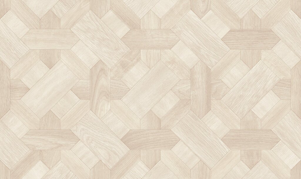 Linoleum with a diamond pattern