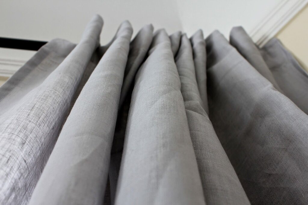 Linen curtains Ikea