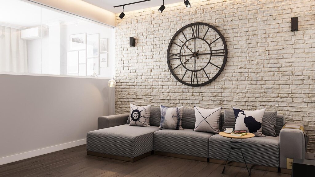 Loft wall clock 14 фото