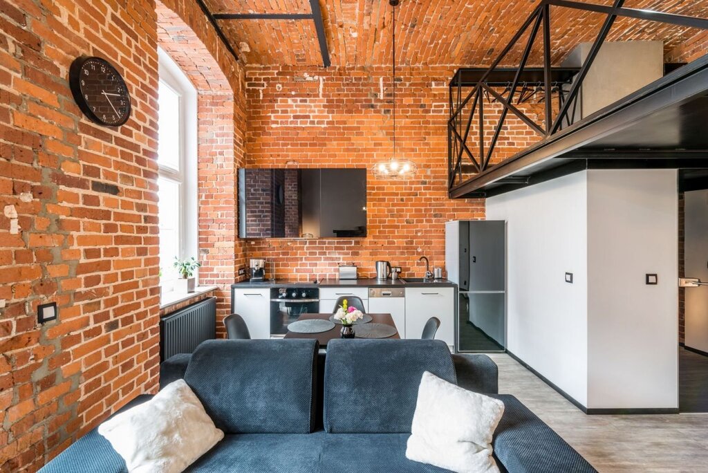 Loft brick 30 фото