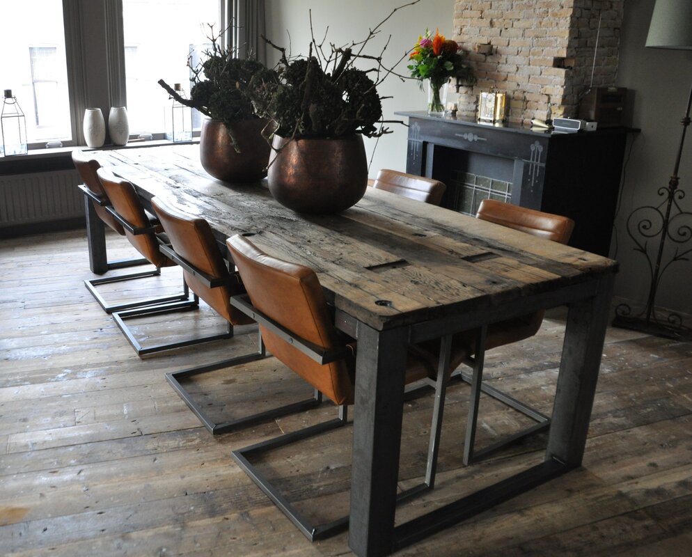 Loft furniture made of wood