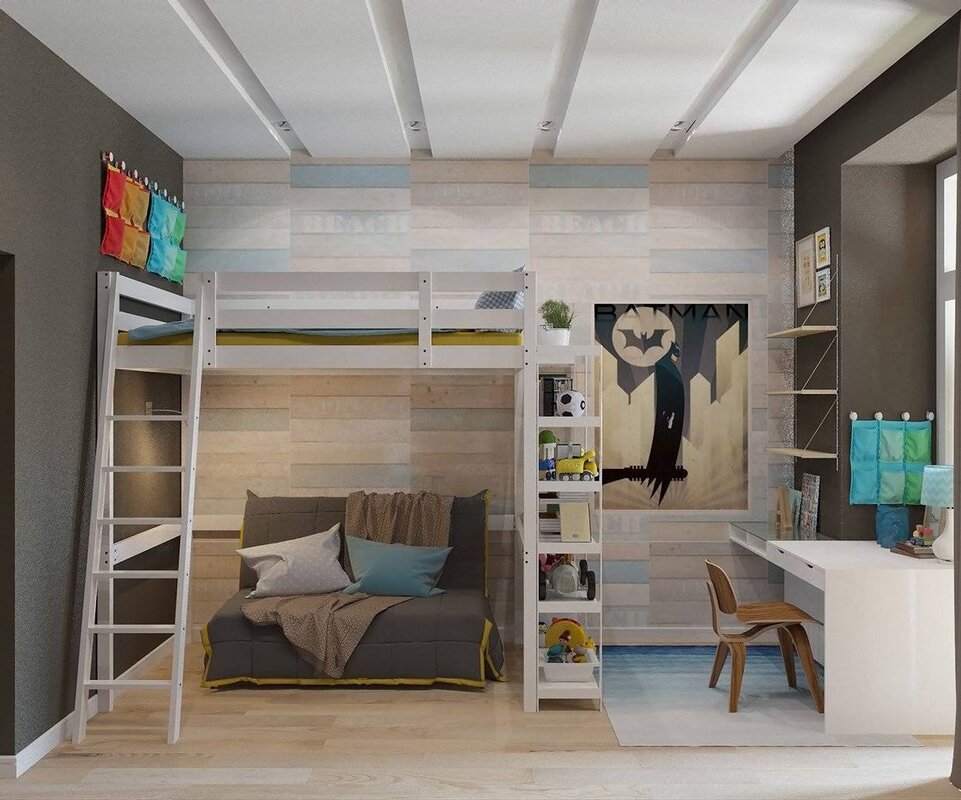 Loft in the children's room