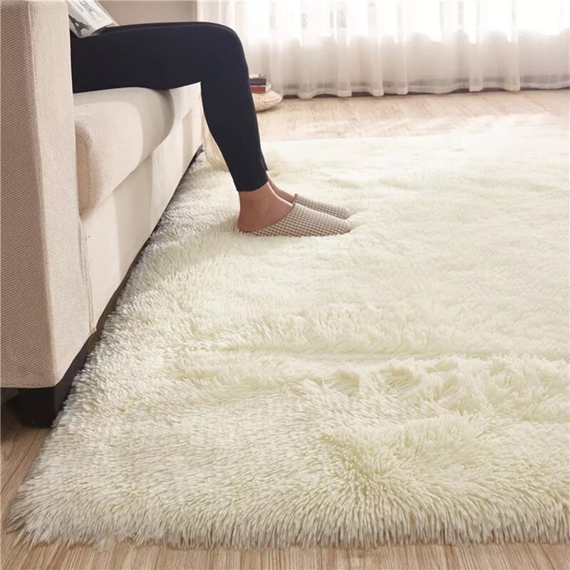 Shaggy rug