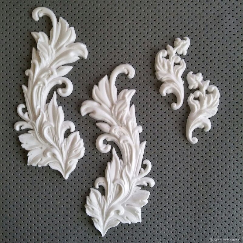 Lora German molded decor from plastic