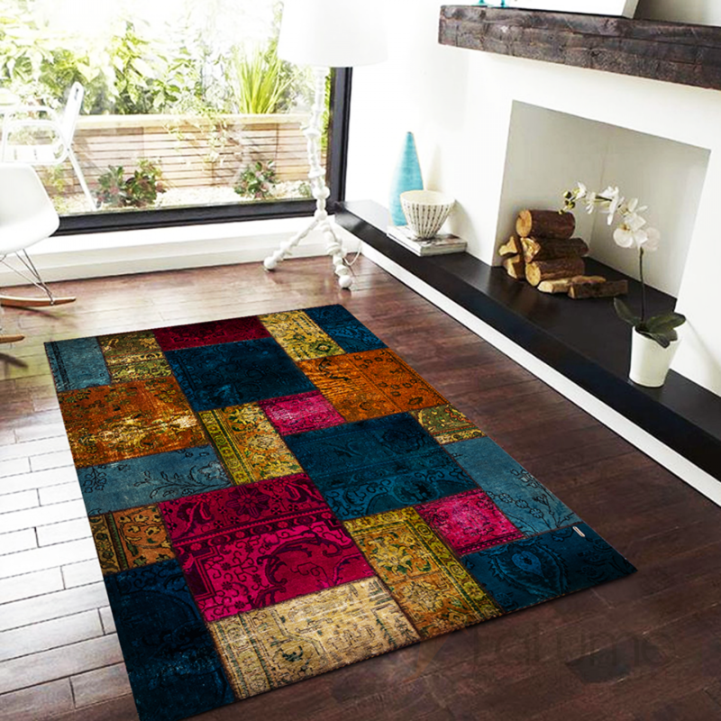 Patchwork rug