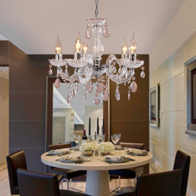 Wall chandelier for the kitchen