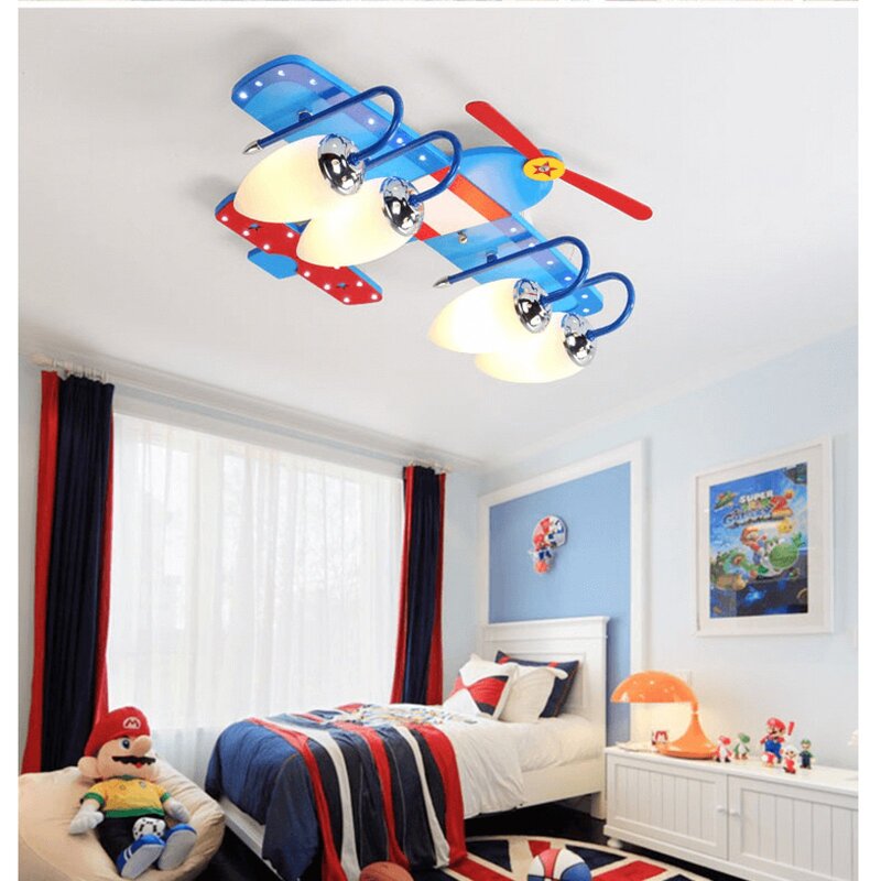 A chandelier for a boy's children's room