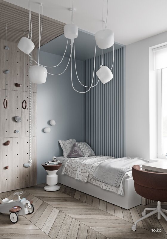 A chandelier for a teenager's room