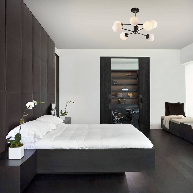 Chandelier for the bedroom Minimalism