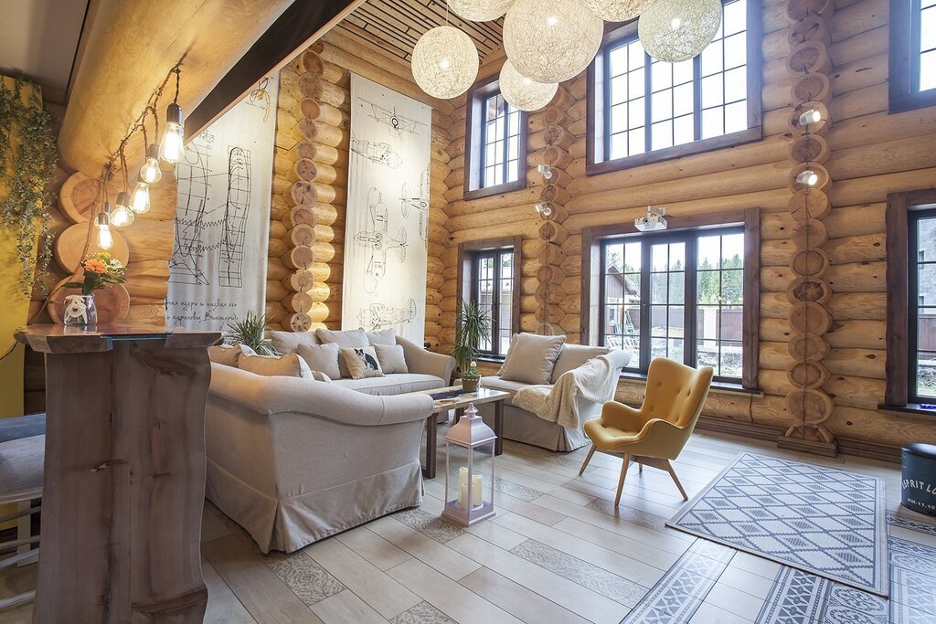 Chandeliers for a log cabin