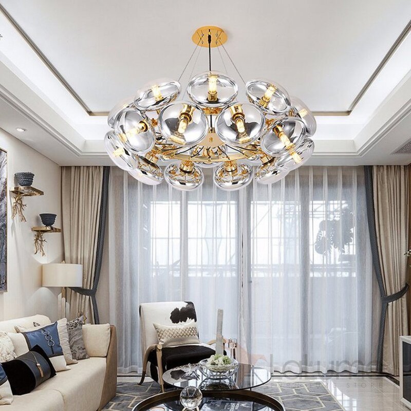 Chandeliers in modern classic