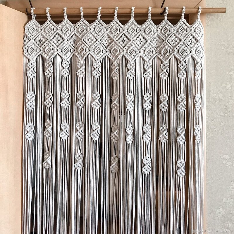 Macrame curtains