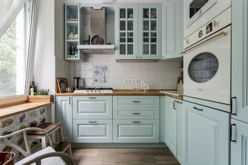 Small kitchen in country style