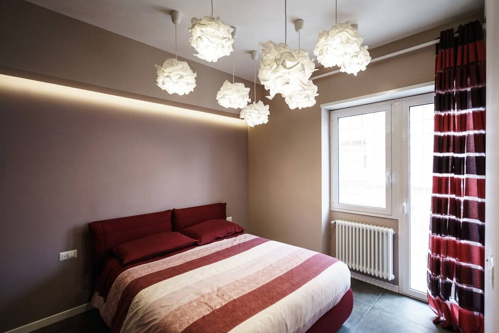 Small chandelier for the bedroom