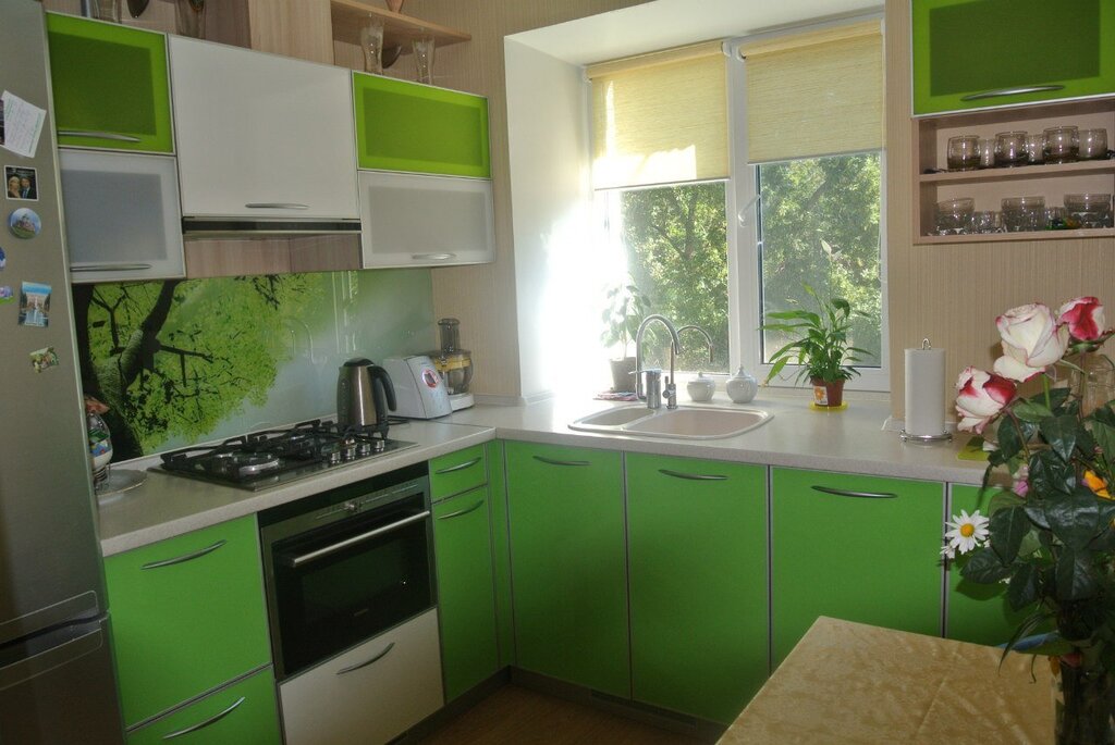 Little green kitchen