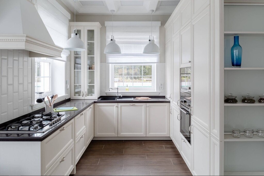 Little white kitchens