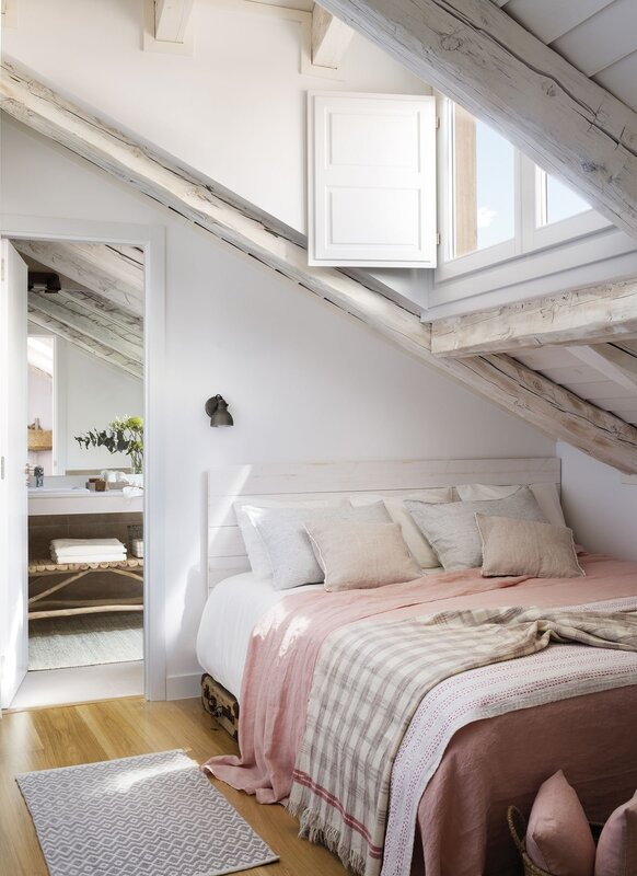 Attic bedroom