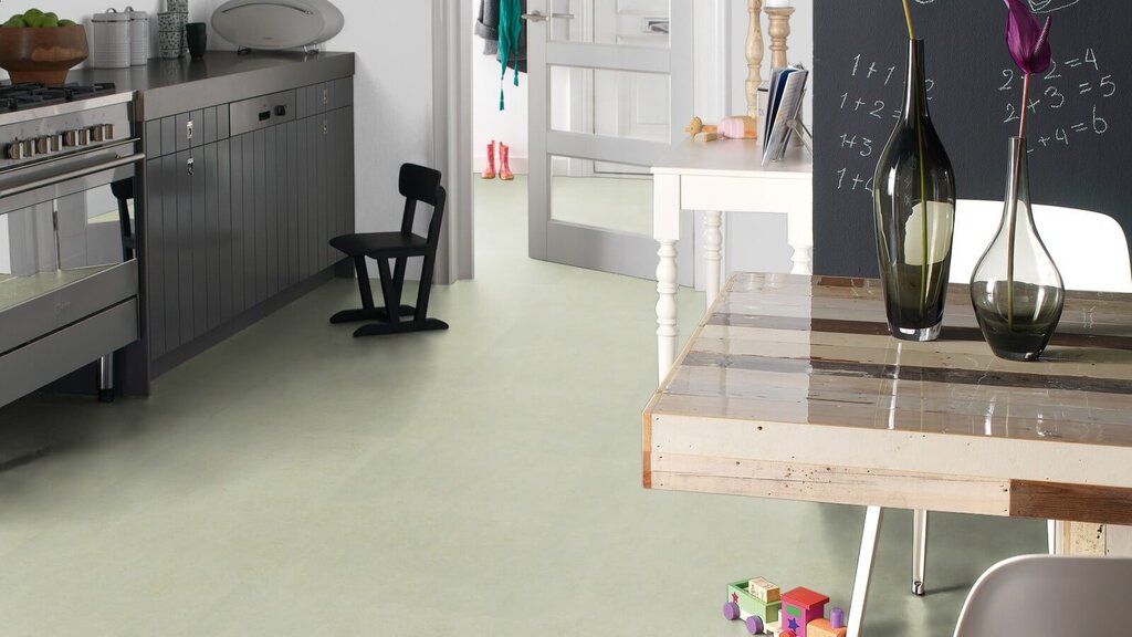 Marmoleum in the kitchen