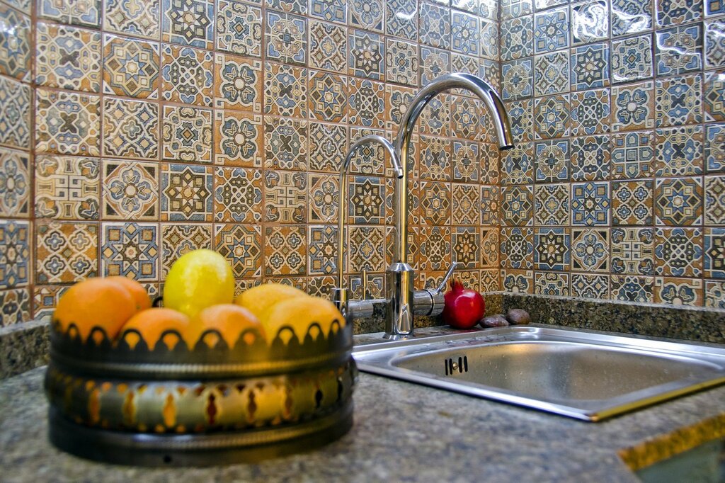 Moroccan tiles in the interior