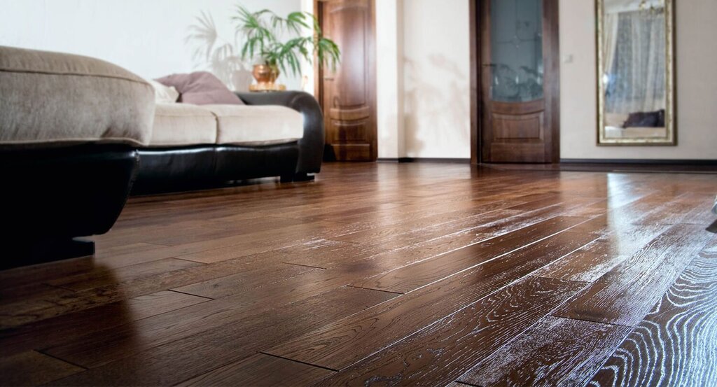 Solid wood flooring