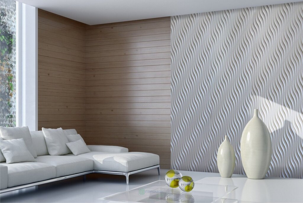 MDF panels for walls white