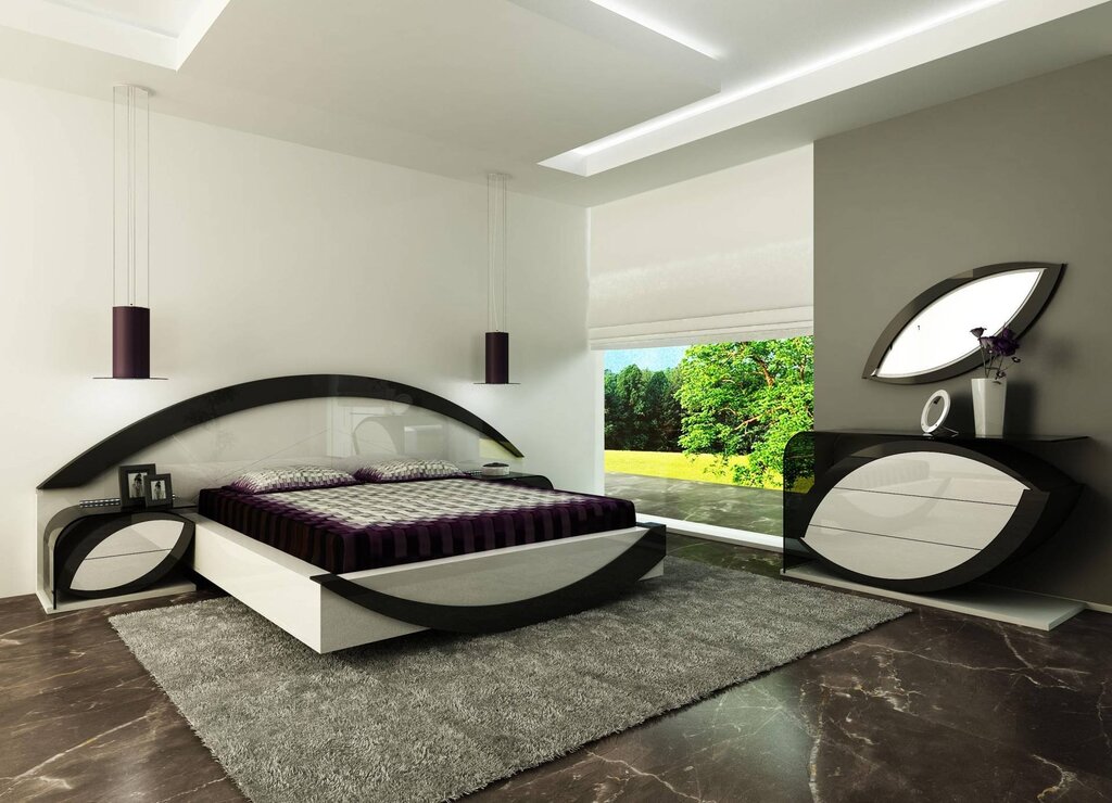 Modern style bedroom furniture