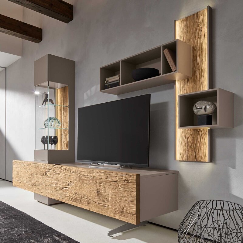 Wooden furniture for the living room