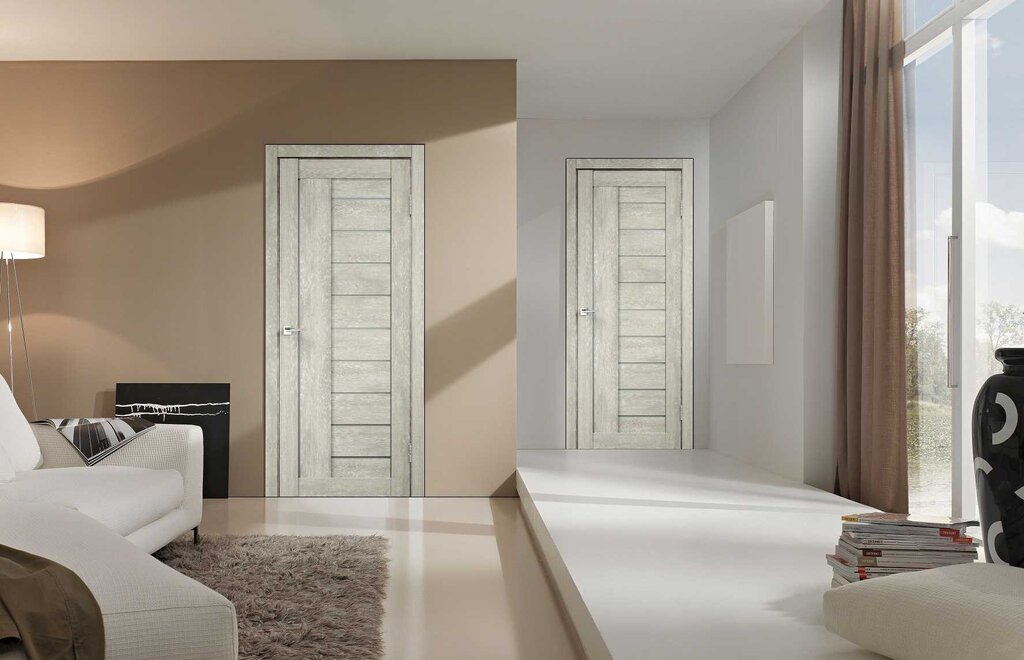 Interior doors in cappuccino color 31 фото