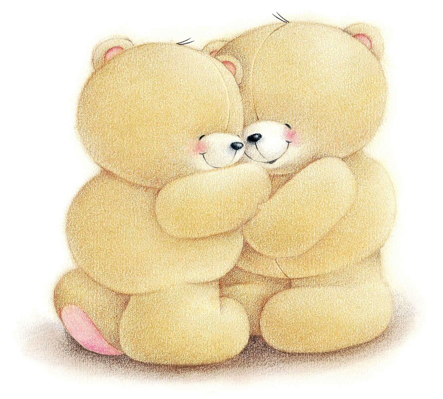 Bears hugging pictures