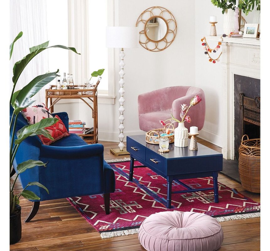 Trendy armchairs for the living room